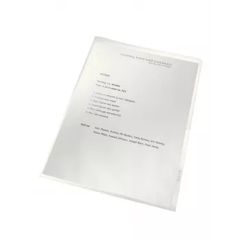 Leitz Recycle A4 Folder, A4, Polipropylen (PP), Przezroczysty, Matowy, Portret, 220 mm