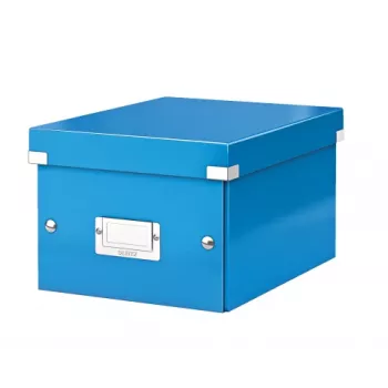 Leitz Click & Store WOW Small Storage Box, niebieski, karton, 220 mm, 160 mm, 540 g