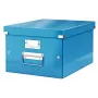 Leitz Click & Store WOW, średni pojemnik do przechowywania, niebieski, karton, 16,7 L, 281 mm, 200 mm, 265 x 335 x 188 mm