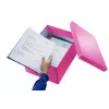 Leitz Click & Store WOW Średni pojemnik do przechowywania, różowy, karton, 16,7 L, 281 mm, 200 mm, 265 x 335 x 188 mm