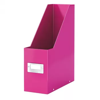 Leitz Click & Store WOW Pojemnik na czasopisma, różowy, karton, 103 mm, 253 mm, 330 mm, 95 x 245 x 310 mm
