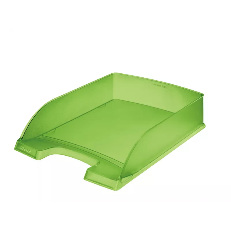 Leitz Tacka na listy Standard Plus Frosty Standard, tworzywo sztuczne, zielona, A4, 255 mm, 357 mm, 70 mm