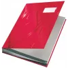 Leitz Design Signature Book 18 przegródek A4, czerwona, karton, A4, 240 mm, 25 mm, 340 mm