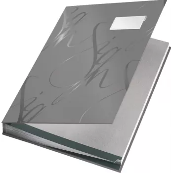 Leitz Design Signature Book 18 dividerów A4, szary, karton, A4, 240 mm, 25 mm, 320 mm