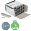 Leitz Zszywki Power Performance P4 26/8 pudełko 5000 szt., opakowanie zszywek, 26/8, 8 mm, 100 zszywek, mocowanie, 26/8