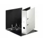 Leitz segregator dźwigniowy 180° WOW POB/Laminowany A4/80mm, A4, karton, biały, 600 arkuszy, 8 cm, 80 mm