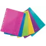 Leitz Pocket w. flap WOW A4 PP assorted, A4, Assorted colours, Polypropylene (PP), 0.2 mm, 235 mm, 4 mm