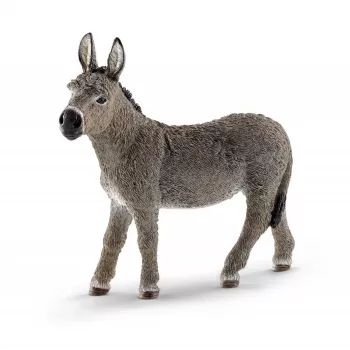 Figurka Schleich FARM WORLD Osioł model 13772, plastikowa kolekcjonerska figurka zwierzęcia, wielokolorowa, dla dzieci od 3 lat