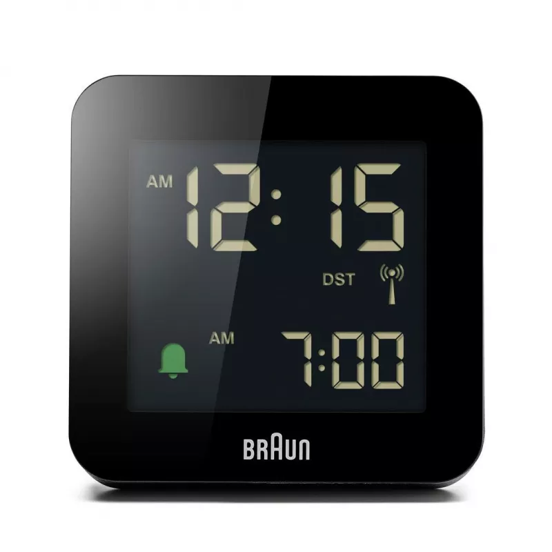 Braun BC09-DCF Cyfrowy budzik Czarny