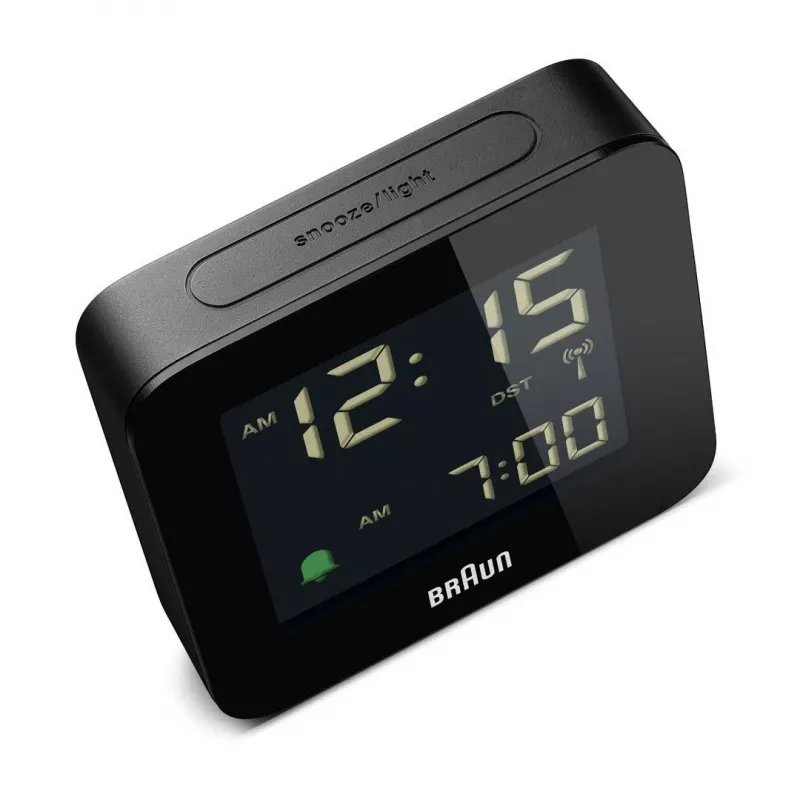 Braun BC09-DCF Cyfrowy budzik Czarny