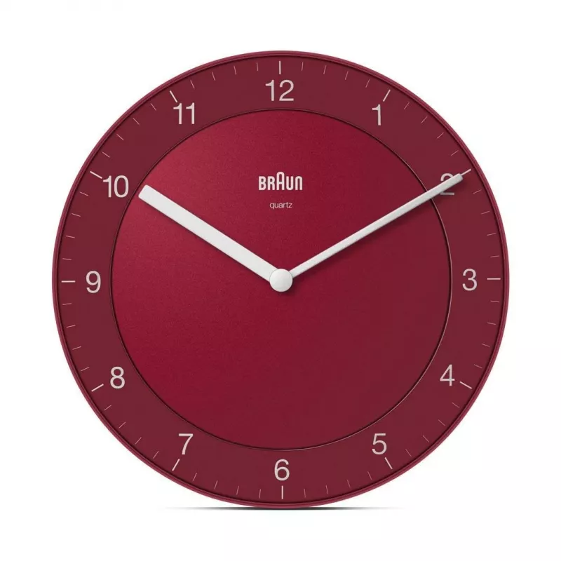 Braun BC06R-DCF Quartz clock Circle czerwony