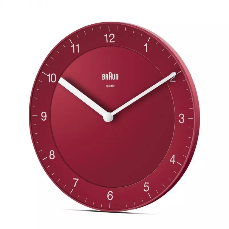 Braun BC06R-DCF Quartz clock Circle czerwony