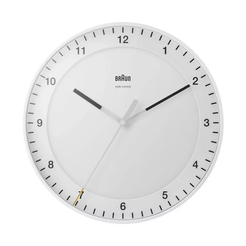 Braun BC 17 Zegar mechaniczny Inny Biały