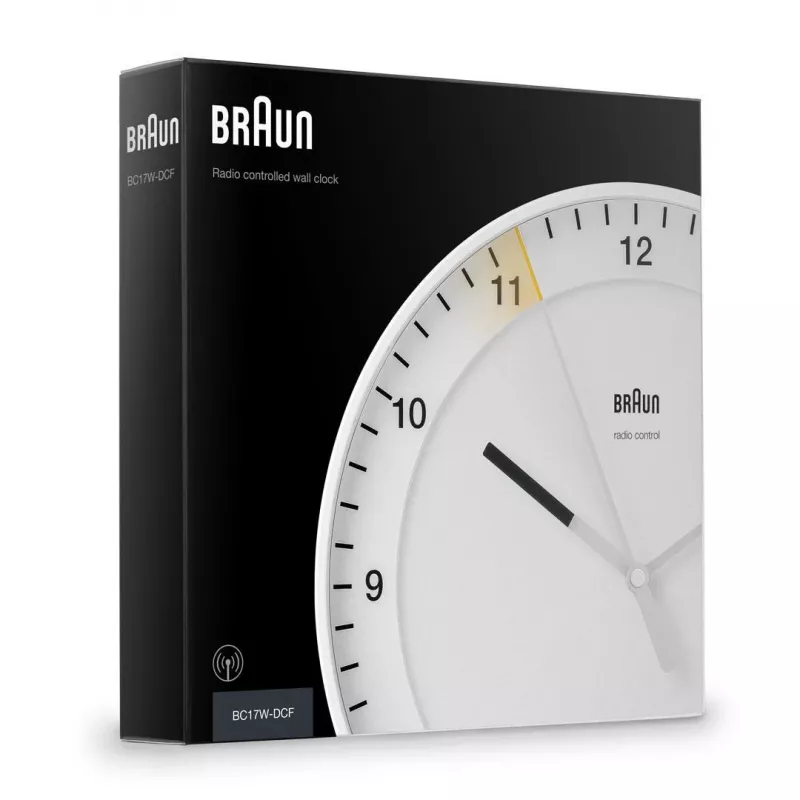 Braun BC 17 Zegar mechaniczny Inny Biały