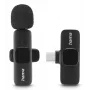 Hama Smart Wireless Czarny Lavalier/Lapel microphone