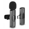 Hama Smart Wireless Czarny Lavalier/Lapel microphone