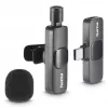 Hama Smart Wireless Czarny Lavalier/Lapel microphone