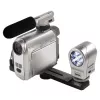 Lampa LED Hama „Magnum DigiLight” – lampa błyskowa do kamery, srebrna
