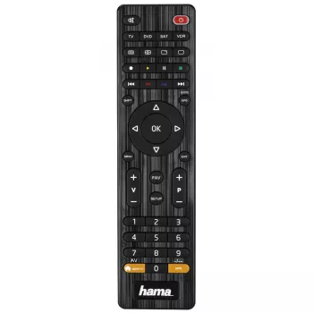 Hama 00012306 pilot zdalnego sterowania IR bezprzewodowy DVD/Blu-ray, STB, TV, magnetowid przyciski