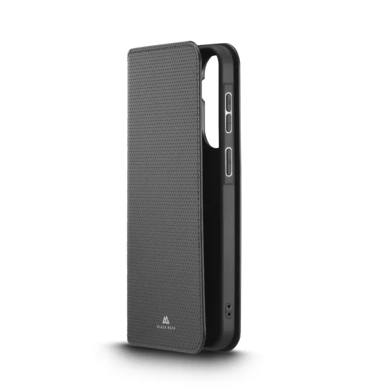 Etui na telefon Czarny Rock 00035765 — Booklet cienki Folio do Samsung Galaxy A37 5G, czarny, 1 szt.