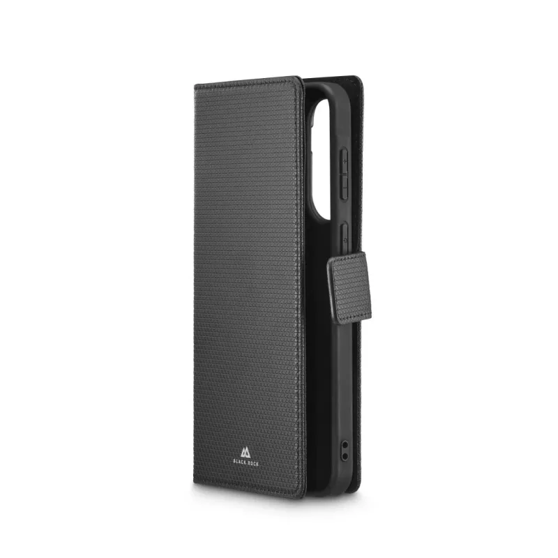 Etui na telefon komórkowy Czarny Rock 00037343 — portfelowe z klapką Samsung Galaxy A37 5G, czarne, 1 szt.