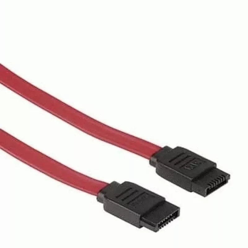 Hama Wewnętrzny, 0,6 m kabel SATA Czerwony
