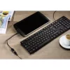 adapter kablowy USB 2.0 Hama, 0,15 m, USB A, Micro-USB B, USB 2.0, męski/żeński, czarny