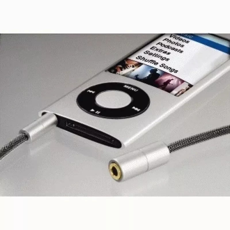 Hama 00080867 kabel audio 2 m 3,5 mm srebrny