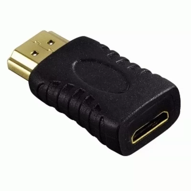 Hama HDMI 1.3 A/C (mini) HDMI 1.3 A HDMI 1.3 C-mini Czarny
