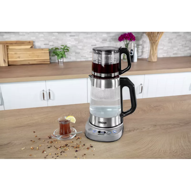 Unold 18215 Samowar Selin czajnik elektryczny 1,7 L 1800 W stal nierdzewna