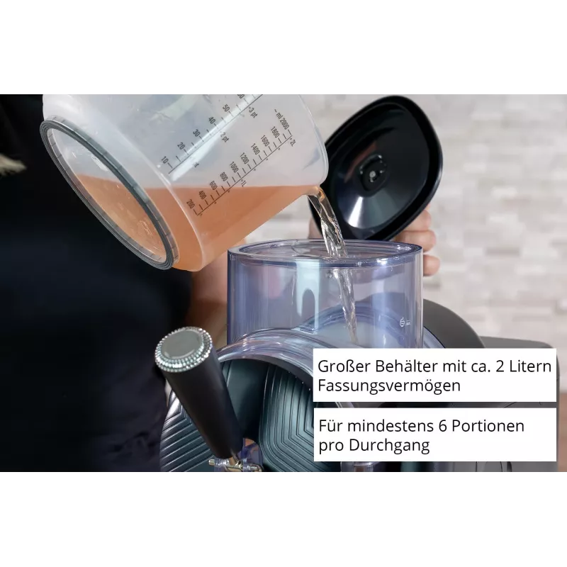 Maszyna do slushy i lodów włoskich Unold 2w1 Sofie 48956 1400 l 150 W Czarna