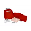 Unold Wärmi Premium Set - Elektryczna butelka z gorącą wodą 86023 electric hot-water bottle 380 W czerwony