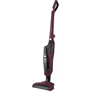 Grundig VCH 9930 2-w-1 odkurzacz pionowy Akumulatorowy Na sucho HEPA Bezworkowy 0,5 l Jagodowy, Czarny