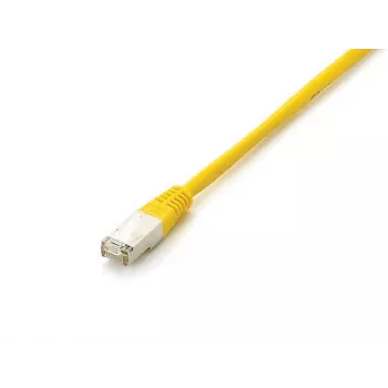 Equip Cat.6A Platinum S/FTP Patch kabel, 15m, żółty, 15 m, Cat6a, S/FTP (S-STP), RJ-45, RJ-45, żółty