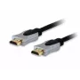 Kabel Equip HDMI 2.0, Dwukolorowy, 7,5 m, 7,5 m, HDMI Typ A (Standard), HDMI Typ A (Standard), 3840 x 2160 pikseli, Czarny