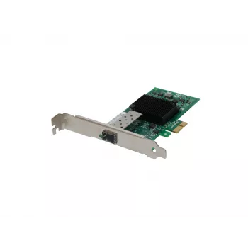 LevelOne Gigabit Fiber Karta sieciowa PCIe, 1 x SFP, Wewnętrzna, Przewodowa, PCI Express, Światłowodowa, 1000 Mbit/s, Aluminiowa