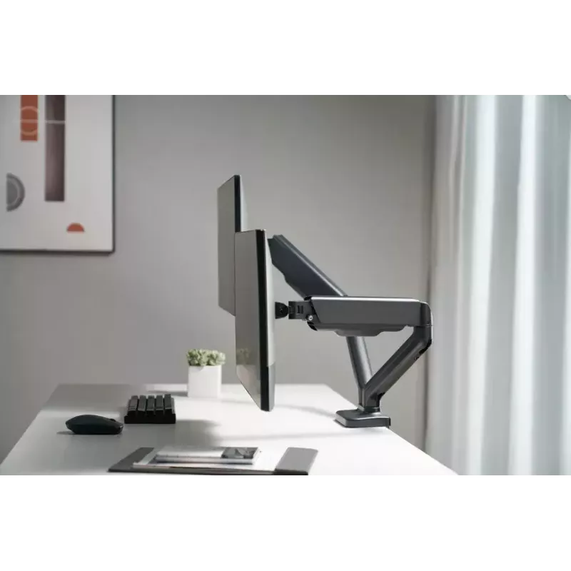 Uchwyt montażowy Equip Interactive Dual Monitor Desk Mount 13–27 cali