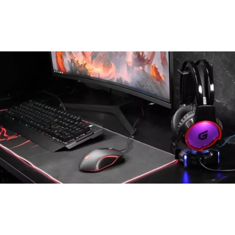 Conceptronic KRONIC Mechanical Gaming klawiatura, RGB, German layout