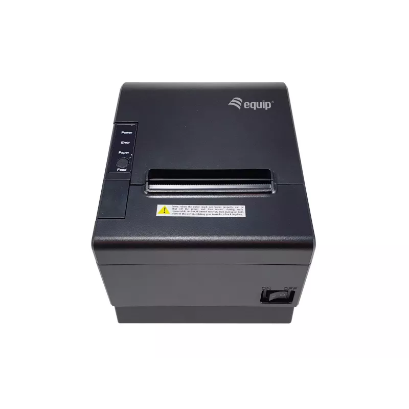 Drukarka fiskalna termiczna Equip 80 mm do paragonów z automatycznym obcinaczem, złącza USB/Bluetooth/WiFi/szuflada na gotówkę