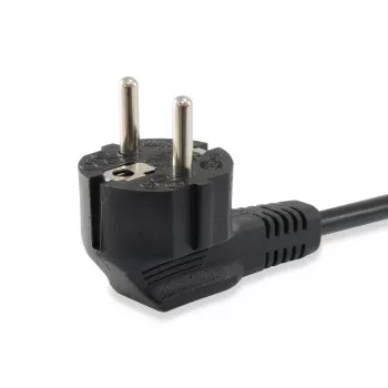 Equip wysokiej jakości przewód zasilający, C13 na Schuko, 3,0 m, 3 m, IEC C13, CEE7/7, H05VV-F3G, 250 V, 10 A