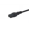 Equip 112170 kabel zasilający Czarny 1.8 m wtyczka C14 gniazdo C15