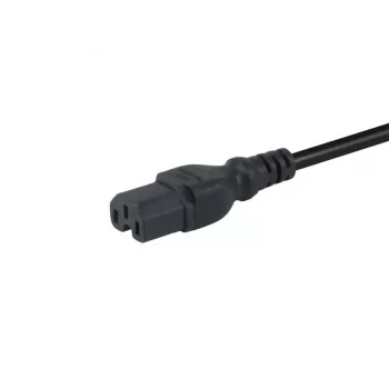 Equip 112170 kabel zasilający Czarny 1.8 m wtyczka C14 gniazdo C15