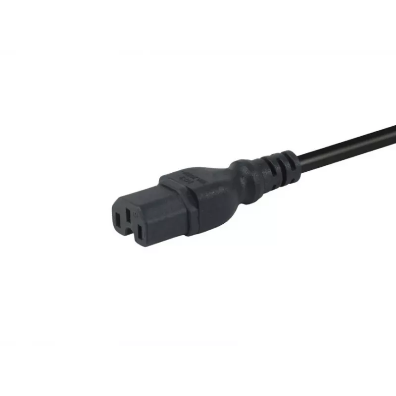 Equip 112170 kabel zasilający Czarny 1.8 m wtyczka C14 gniazdo C15