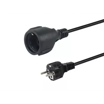 Equip 112180 kabel zasilający Czarny 1,8 m CEE7/7 CEE7/3