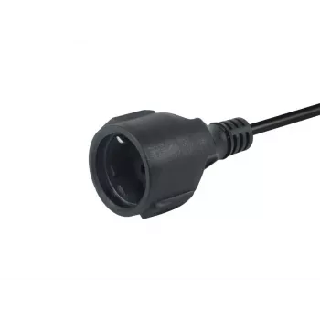 Equip 112180 kabel zasilający Czarny 1,8 m CEE7/7 CEE7/3