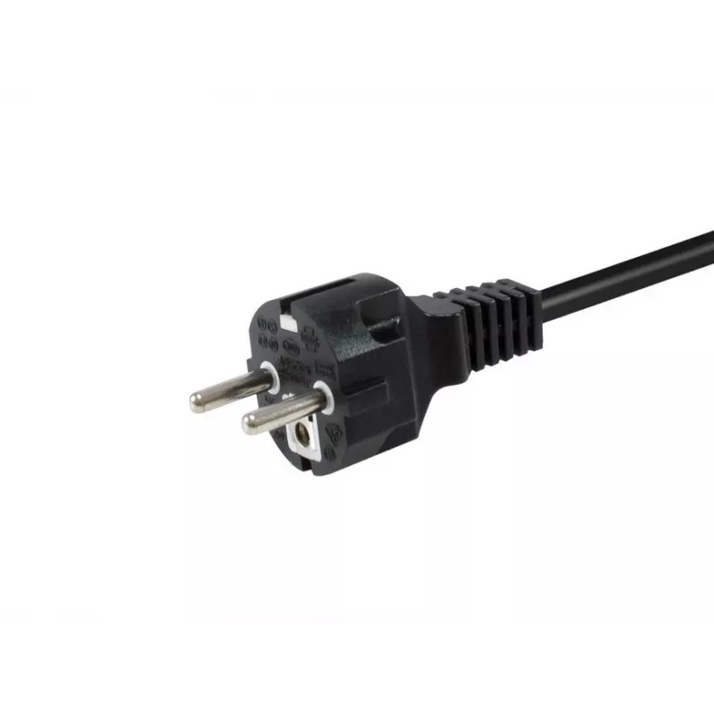 Equip 112180 kabel zasilający Czarny 1,8 m CEE7/7 CEE7/3