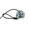 Desk mount security anchor CONCEPTRONIC LBA01 — cynk, srebrny, 52×46,6×33 mm