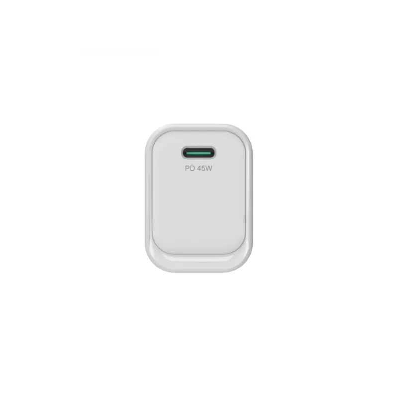 CONCEPTRONIC ALTHEA19W45 1-Portowa ładowarka USB-C 45W GaN z PD, PPS, 100–240V, biała