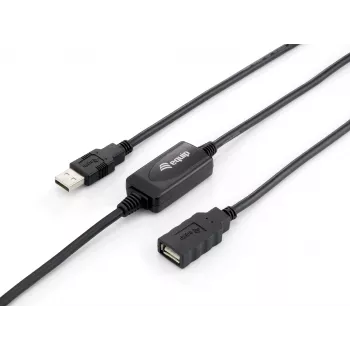 Equip USB 2.0 Type A Active Extension kabel Male to Female, 10m