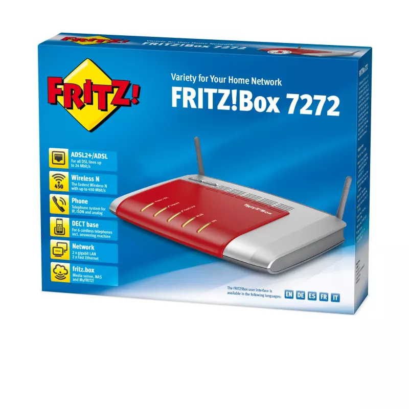 FRITZ!Box 7272 International router bezprzewodowy Gigabit Ethernet